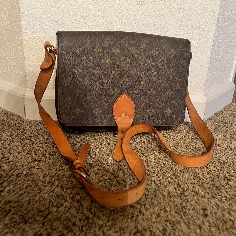 Louis Vuitton Monogram Cartouchiere GM Messenger Bag